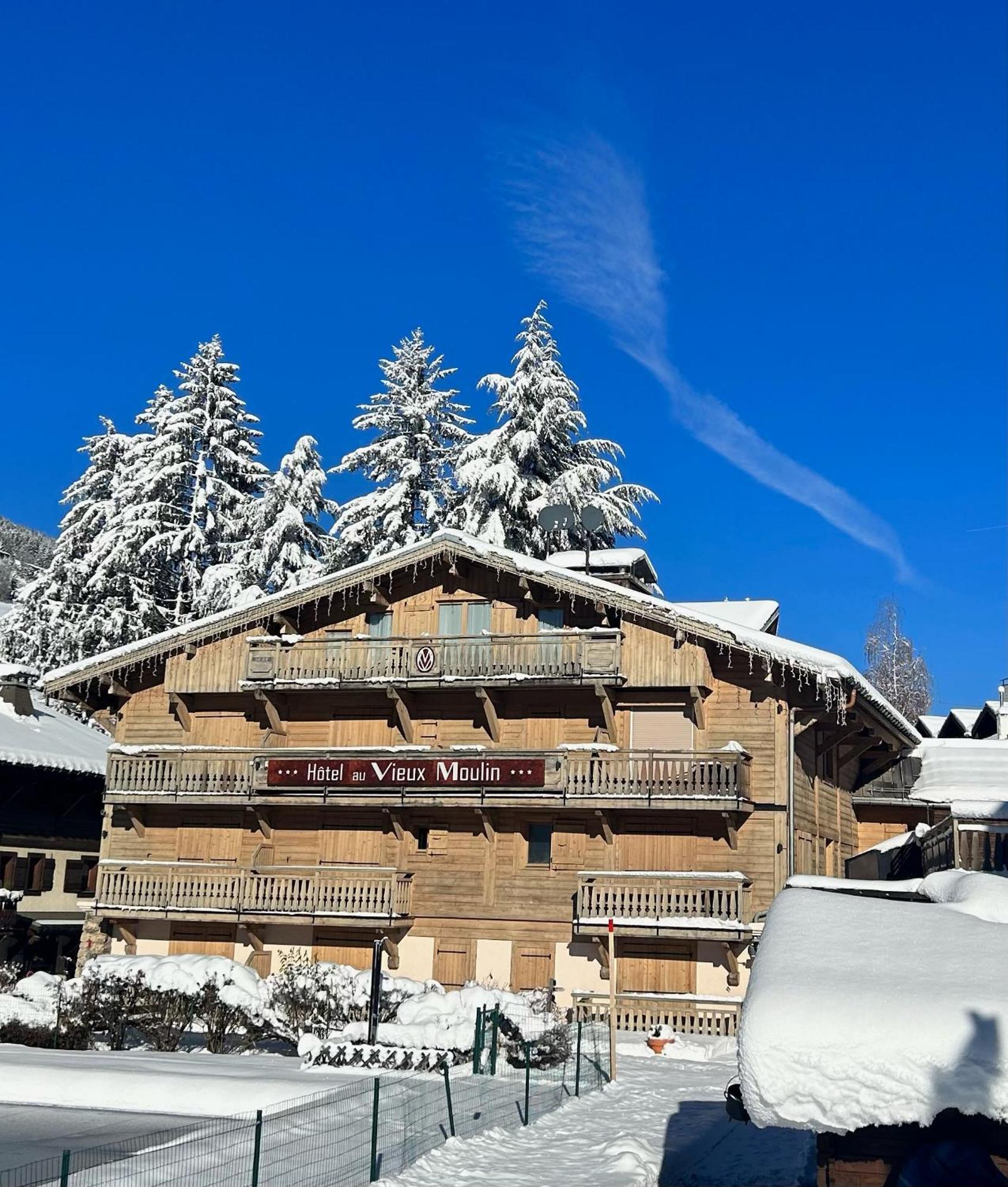 Au Vieux Moulin Hotel Megeve Exterior photo